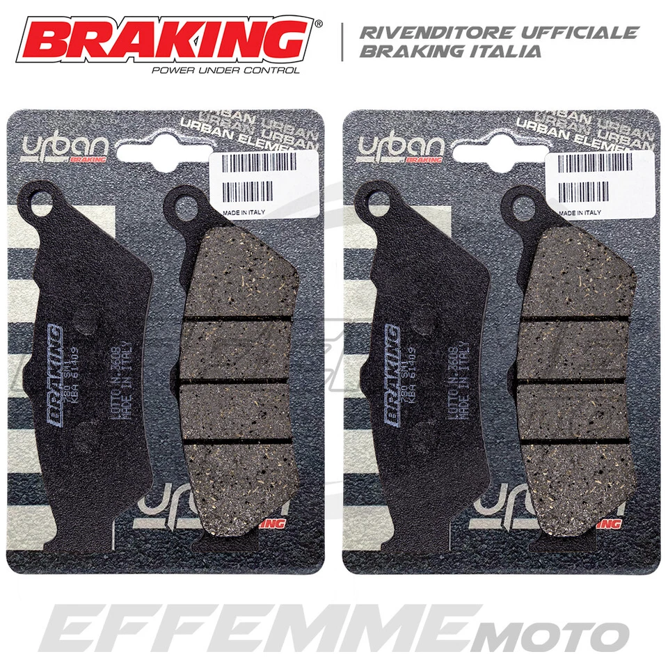 Pastiglie BMW F 750 GS Abs 2018 2019 2020 2021 2022 2023 2024 (Kit Ant. BRAKING) - Immagine 1 di 1