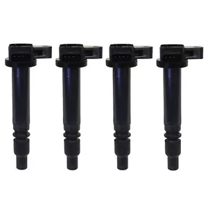 Set of 4 Denso Direct Ignition Coils for Toyota Tacoma 00-04 2.7L 2.4L L4 GAS - Picture 1 of 1