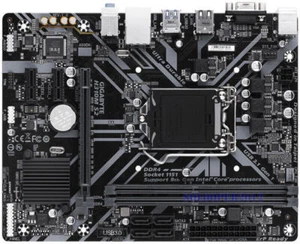 Gigabyte H310M S2 Motherboard LGA 1151 Intel H310 DDR4 DIMM Micro ATX USB3.1 - Bild 1 von 4