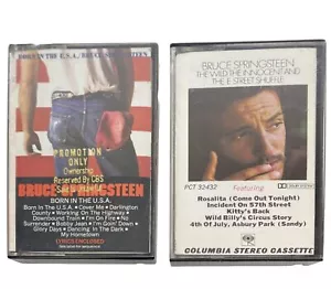 Bruce Springsteen BORN IN THE U.S.A. Promo Copy and Wild, Innocent & E St. Tape - Picture 1 of 24