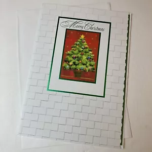 Biglietto Auguri Albero di Natale di Designer Auguri circa 8,5x6 - Foto 1 di 11