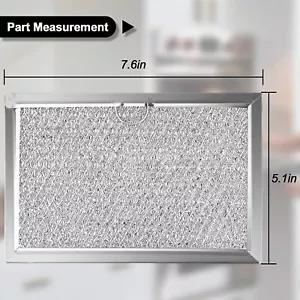 Repuesto de filtro de grasa para Frigidaire 5304478913, 5304464105 2 PAQUETE - Imagen 1 de 5