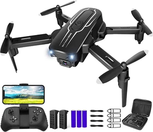 MIni Drone with Camera 1080P HD Speed Adjustment FPV Camera Drones for Adults - Picture 1 of 12