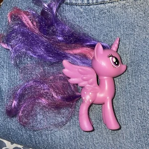 My Little Pony Pink Purple Hair Wings Sparkle Hair - Picture 1 of 3