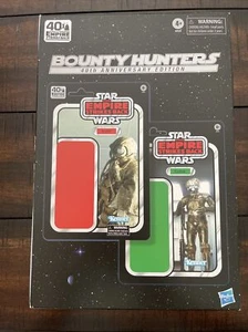 Star Wars Black Series 6" BOUNTY HUNTERS 4-LOM ZUCKUSS 40th Anniversary AMAZON - Picture 1 of 8