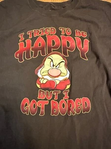 Disney Parks Exclusive Grumpy T-Shirt 3XL Braun Hanes XXXL - Bild 1 von 6