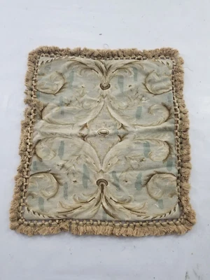 Funda Cojín Aubusson Francesa Vintage 61x53cm Foto 1 de 4