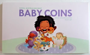 2023 Australia Baby coin set of 6 uncirculated including all the plush designs - Picture 1 of 4