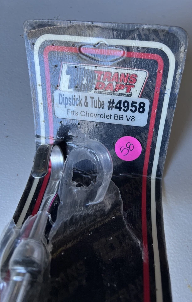 Trans-Dapt 4958 Motor OEM Repuesto CROMO cárter de aceite Kit de varilla de inmersión Foto 1 de 3