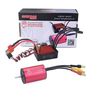 For 1/18 RC Car Truck 2435 4800KV Motor with Brushless 2-3S ESC 25A Waterproof - Picture 1 of 7