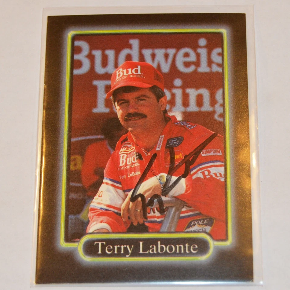 1990 Maxx Racing NASCAR Autograph Signed Cards #s 1-100 - Complete Set U Pick - Image 1 of 1