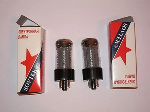 Röhren GZ 34 5AR4 2 Stück Sovtek, erstaunlicher Klang - Bild 1 von 1