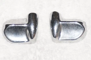 Alfa Romeo 105 ALL GT CHROME QUARTER GLASS HINGES, PAIR, USED CONDITION - Picture 1 of 2