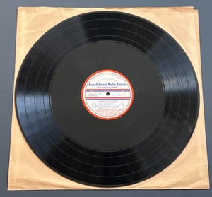 RARE FRANK SINATRA AXEL STORDAHL DINAH SHORE AFRS 16" RADIO TRANSCRIPTION DISC - Picture 1 of 5