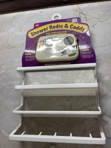 Vintage Shower Radio And Caddy Combo - New Old Stock! - Picture 1 of 6