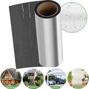 Telo tetto alluminio pellicola autoadesiva alternativa al cartone tetto KSK tettoia - Foto 1 di 13