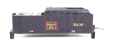 HO / UNBRANDED / TENDER #2497 / BURLINGTON ROUTE / SHELL / w TOW BAR / PARTS - Image 1 of 4