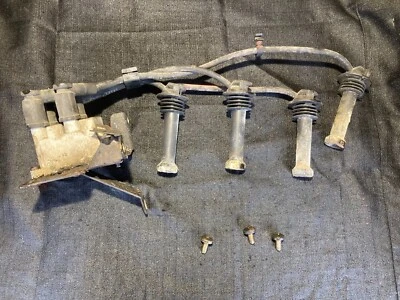 01-03 Ford Escort DOHC Zetec 2.0L paquete de bobinas y cables de bujía Foto 1 de 4