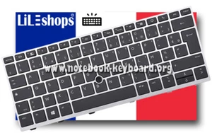 Tastatur Fr AZERTY für HP Elitebook 735 G5 G6 / 830 G5 G6 / 836 G5 mit Hintergrundbeleuchtung - Bild 1 von 2