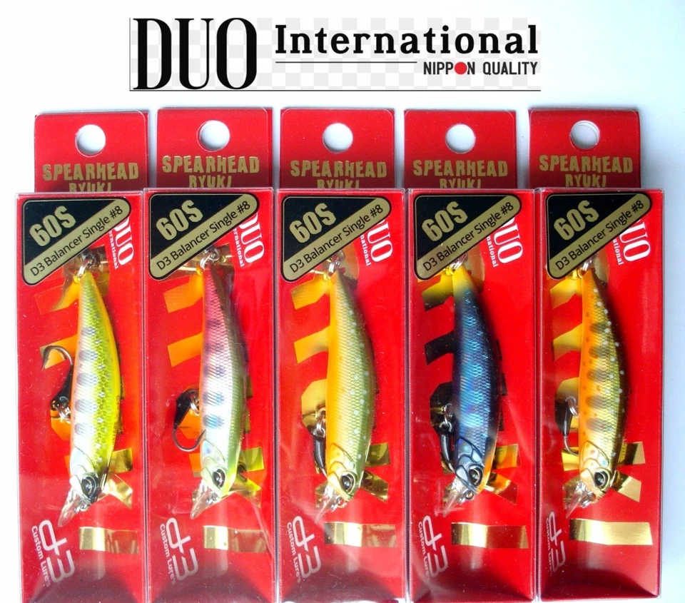 DUO Spearhead Ryuki 60S D3 Balancer Einzel Limitierte Japan Forelle Fischköder, - Bild 1 von 1