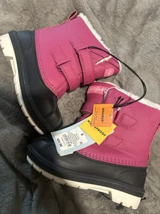 Cat & Jack Kleinkind Mädchen Denver Winterstiefel rosa Größe 9 neu mit Etikett - Bild 1 von 2