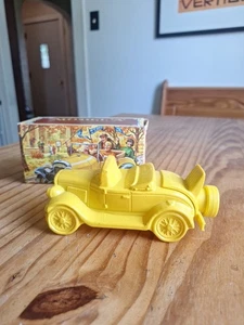 Botella "cuero" vintage Avon modelo A coche aftershave caja original casi llena - Imagen 1 de 7