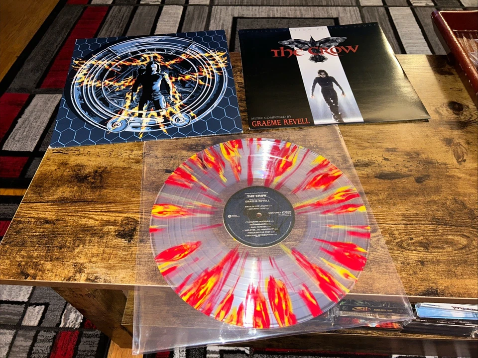 The Crow (Original 1994 Score) by Revell, Graeme (Fire Colored Ltd Record, 2015) - Image 1 of 4