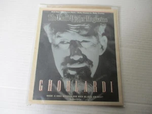 REVISTA ERNIE ANDERSON GHOULARDI THE PLAIN DEALER ARTÍCULO 18 DE NOVIEMBRE DE 1990 - Imagen 1 de 3