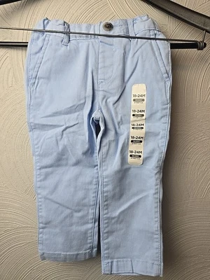 The Childrens Place Khaki Pants with Adjustable Waist 18-24M Chinos - Image 1 of 3