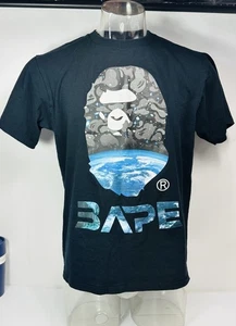 T-shirt basic AAPE BY A BATHING APE Space nera taglia L - Foto 1 di 7