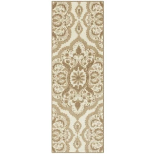 Vivian Medallion Runner Rug - Made in USA - Washable, Non Slip, Indoor Carpet... - Picture 1 of 8