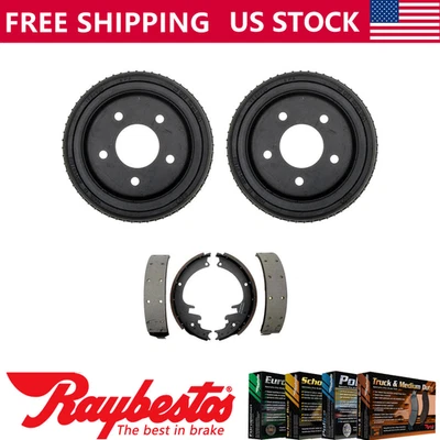 Kit trasero tambores de freno y zapatas de freno para Chevrolet C1500 Suburban 1998-1999 Foto 1 de 4