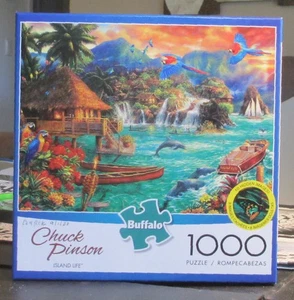 ISLAND LIFE BY CHUCK PINSON - Completo - BUFFALO GIOCHI PUZZLE - Foto 1 di 2