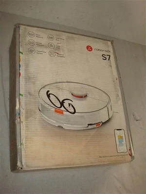 ROBOROCK S7 ROBOT VACUUM AND SONIC MOP WITH LIDAR NAVIGATION COMBO WHITE -READ! - Image 1 of 4