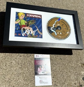 DEXTER HOLLAND SIGNED + FRAMED CD JSA COA Americana - Picture 1 of 2
