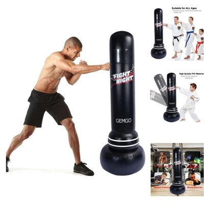 Boxsack mit Ständer für Kinder und Erwachsene, Kinder Boxsack 180 cm mit Tasc... - Bild 1 von 2