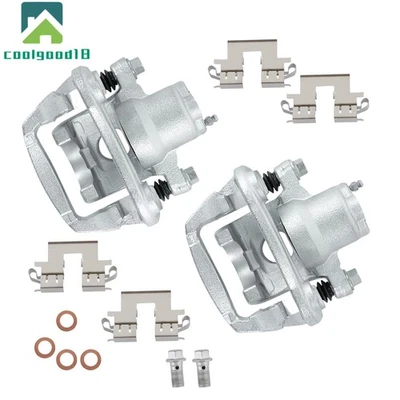 1Pair Rear Brake Caliper For Toyota Highlander Lexus RX330 RX350 RX400h 3.3L - Image 1 of 4