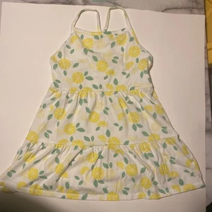 Yellow and white lemon print dress #lemonprint - Picture 1 of 1