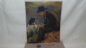 STAMPA VINTAGE WILL ROGERS HA FATTO RIDERE E PENSARE IL MONDO SENZA CORNICE - Foto 1 di 10