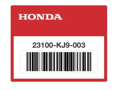 1984 Honda Aero 125 NH125 and ALL Elite 125 CH125 BELT  23100-KJ9-003 794x18x30 - Image 1 of 2