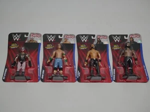 WWE FleXfigs Superstars Set Roman Reigns, John Cena, Rey Mysterio, Seth Rollins - Imagen 1 de 3