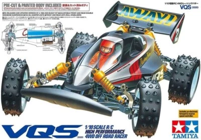 Tamiya 1/10 auto radiocomandata elettrica serie n.686 VQS 2020 58686 - Immagine 1 di 4
