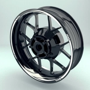 Juego de pegatinas para llantas pegatinas para bordes de llantas moto coche "Racing 4" muchos colores - Imagen 1 de 10