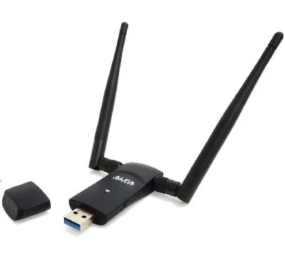 Alfa AWUS036ACU 802.11ac 867Mbps Dual Band 2.4+5 GHz Realtek WiFi USB Adapter - Image 1 of 4