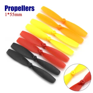 1*55mm CW/CCW Propellers for 1mm Shaft Mini Drone Quadcopter&Fixed-Wing Aircraft - Picture 1 of 6