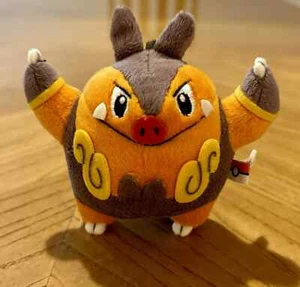 Banpresto My Pokemon Collection 2011 Pignite 4" Llavero Mascota Peluche Figura S4 - Imagen 1 de 5