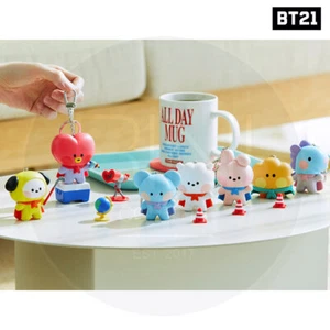 BTS BT21 Official Authentic Goods minini Sound Keyring + Tracking Number - Imagen 1 de 9