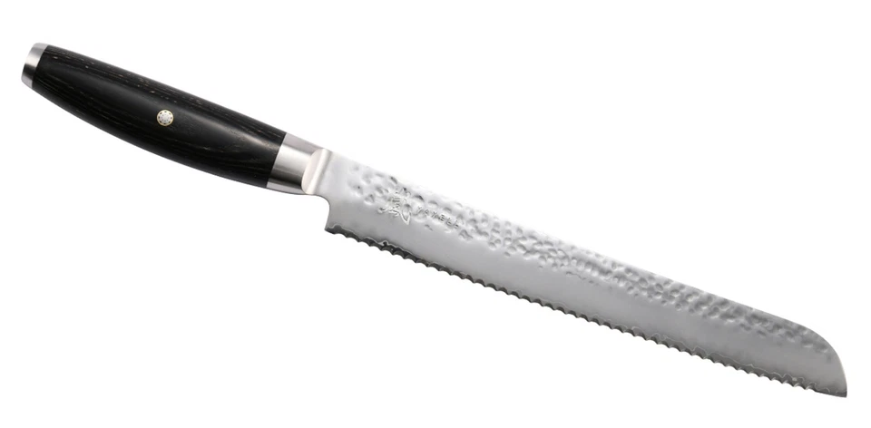 Yaxell 3-Lagen Couteau de Cuisine " Ketu " - Pain 23cm Lame - SG2 Poudre Acier
