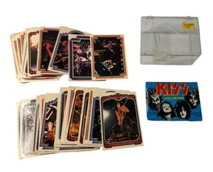 KISS Bubble Gum Cards Full Complete Set Series 1 Donruss Very Good Condition - Picture 1 of 3