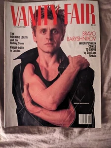 Vanity Fair Magazine -Mikhail Baryshnikov -January 1987 - Picture 1 of 2